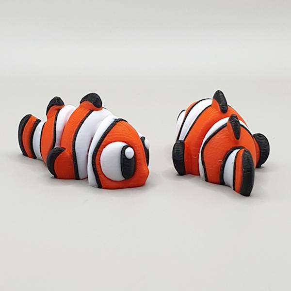 Rybka Nemo z druku 3D