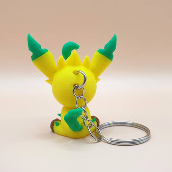 Leafeon z druku 3D - brelok