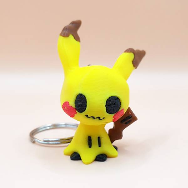 Chibi Mimikyu z druku 3D - brelok