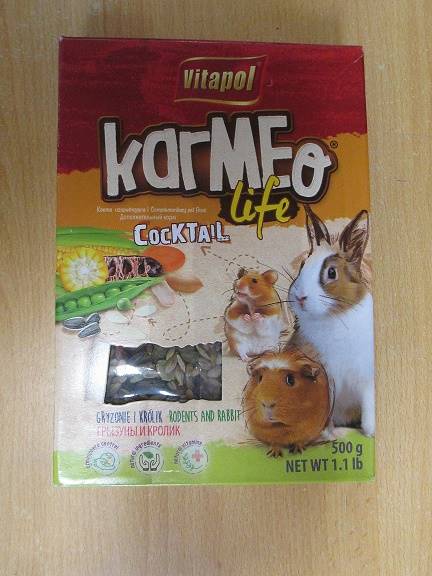 VITAPOL.KOKTAJL DLA GRYZONI I KRÓLIKA KARMEO 500g