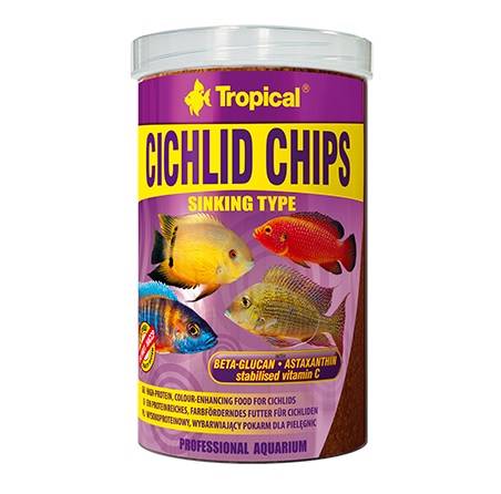 CICHLID CHIPS 250ml/130g