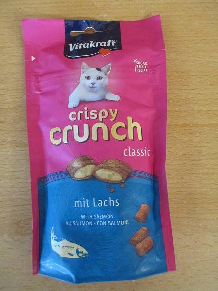 VITAKRAFT CAT CRISPY CRUNCH łosoś 60 g