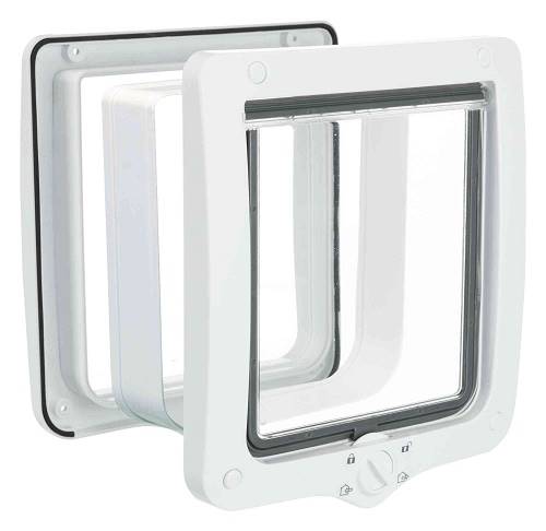 DRZWICZKI DLA KOTA 4-WAY Z TUNELEM 24x28 cm TX