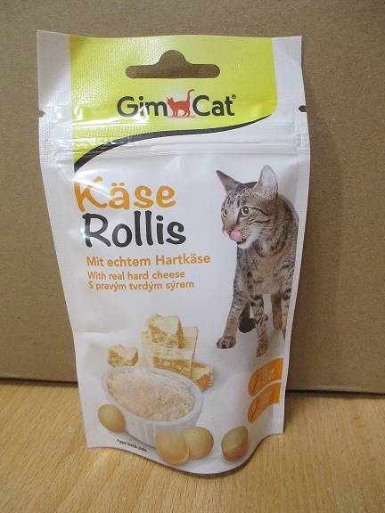 GIMCAT KASE-ROLLIS 40g saszetka-przysmak serowy