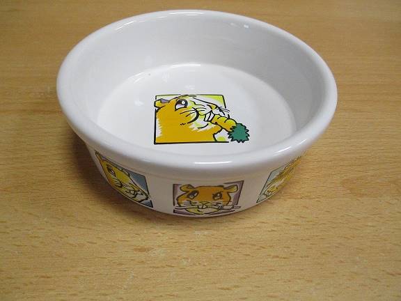 MISKA CERAMICZNA DLA GRYZOŃ/ ŚWINKI 12,5x4 cm