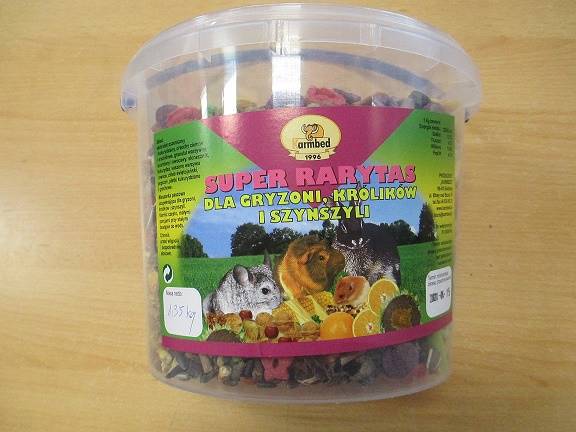 KARMBED SUPER RARYTAS dla gryz. 3L wiadro