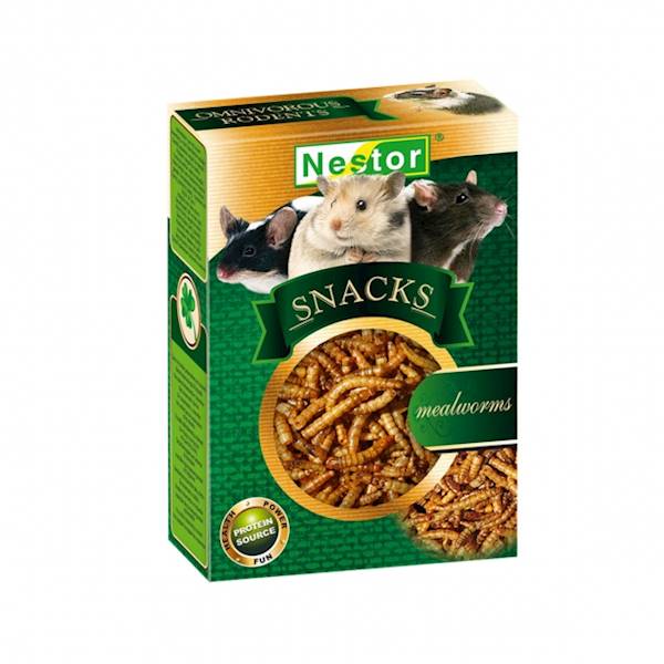NESTOR SNACKS - LARWA MĄCZNIKA 20g