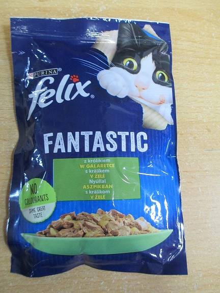 FELIX  85g FANTASTIC Z KRÓLIKIEM w galaretce