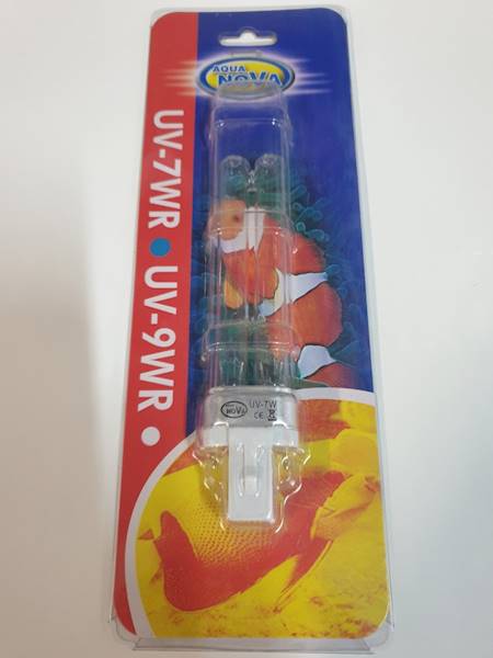 ŚWIETLÓWKA AQUA NOVA ŻARNIK 7W UV #