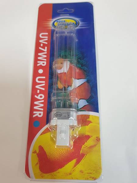 ŚWIETLÓWKA AQUA NOVA ŻARNIK 9W UV #
