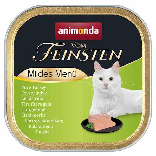 ANIMONDA 100g KOT  MILDES MENU czysty indyk * 