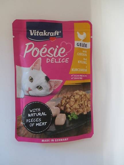 VITAKRAFT POESIE sasz.GELEE KURA 85G/KOT