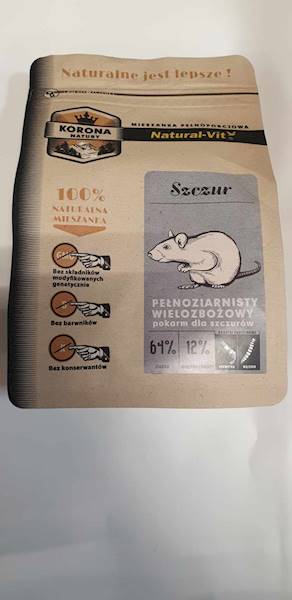 C.Mieszanka Korona Natury Szczur750g
