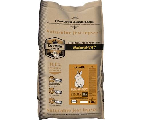 C.Mieszanka Korona Natury- KRÓLIK 10kg