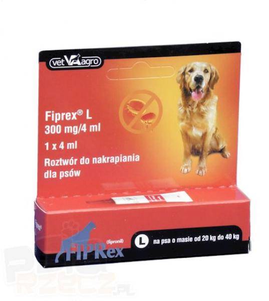 krople FIPREX "1" - L (20-40kg)