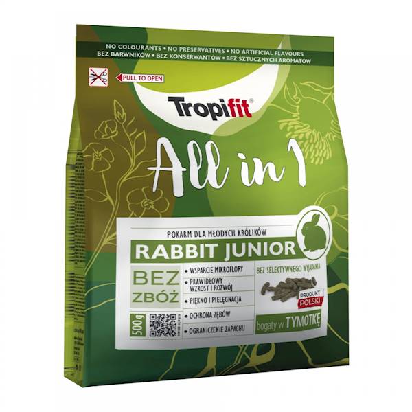 TROPIFIT  ALL IN 1 RABBIT JUNIOR 500g