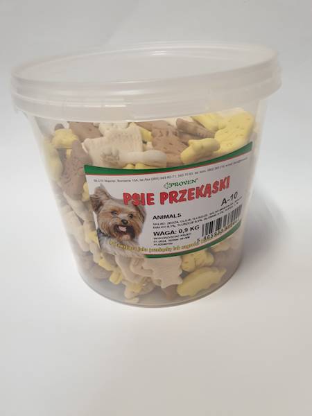 CIASTKA PROVEN 0.9kg ZWIERZAKI wiaderko