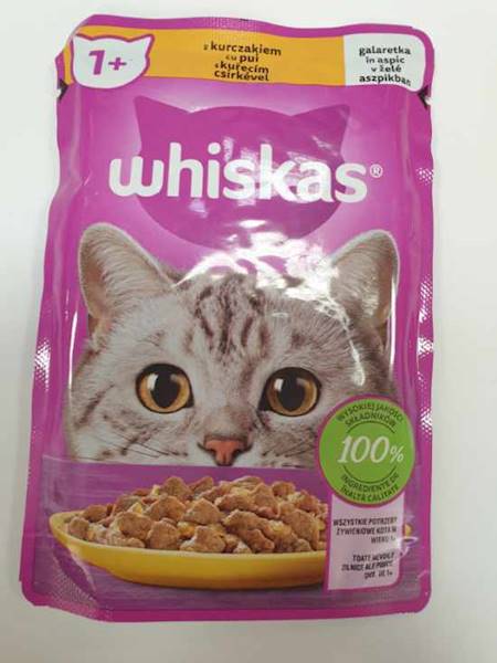WHISKAS sasz. 85g KURA W GAL.*