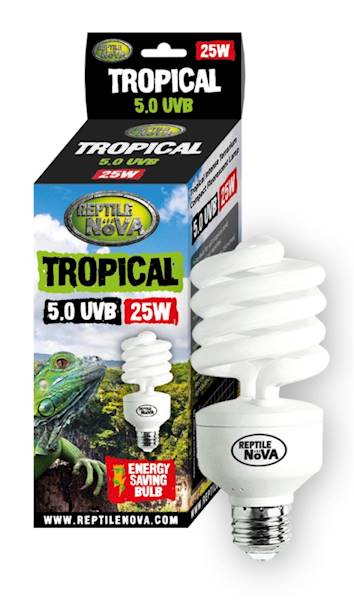 ŻARÓWKA AQUA NOVA UVB DO TERRARIUM 25W 5.0