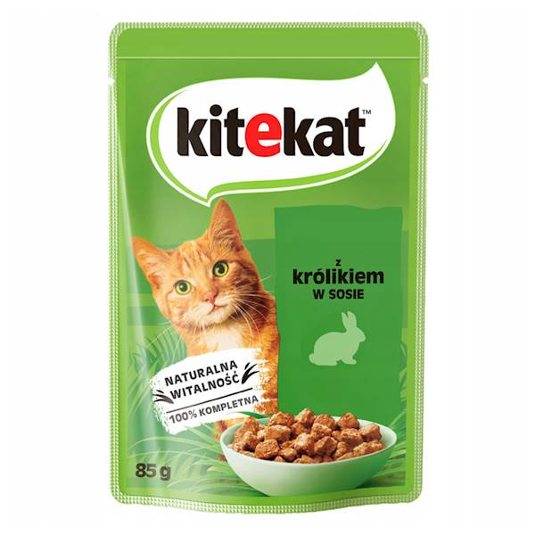 KITEKAT 85g KRÓLIK sos *
