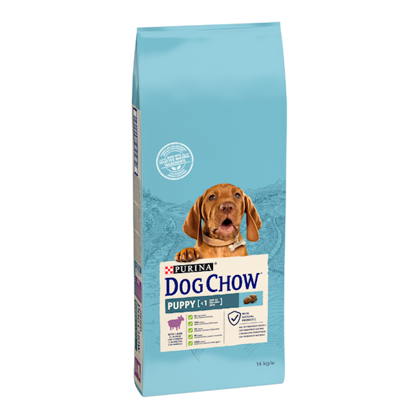 PURINA DOG CHOW PUPPY 14kg JAGNIĘCINA *