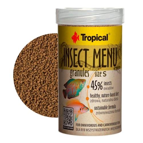 INSECT MENU GRANULES SIZE S 100ml/54g