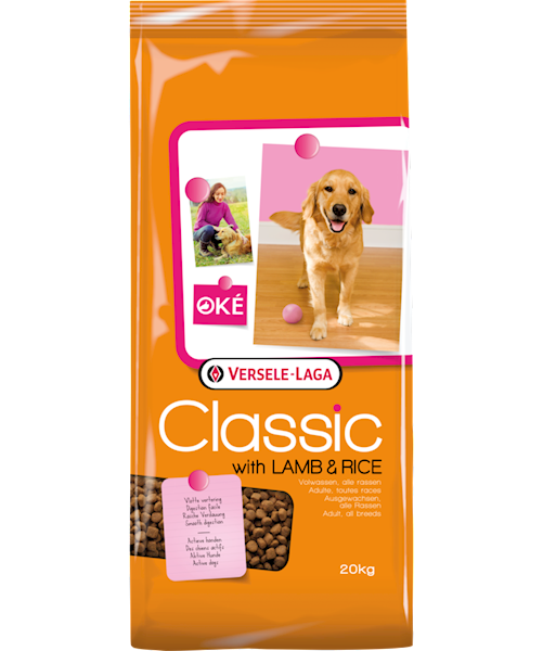 V.CLASSIC DOG LAMB & RICE 20kg - karma pies