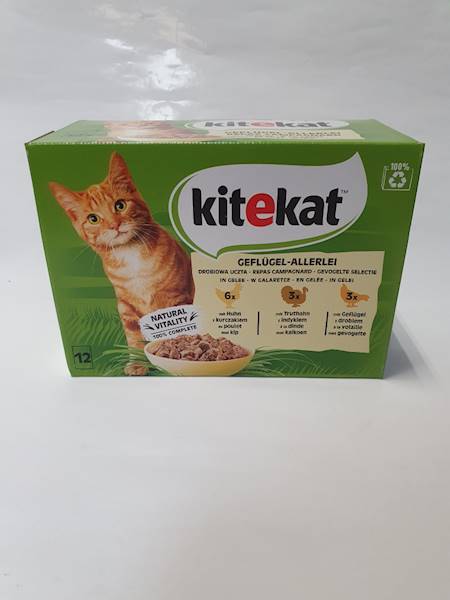 KITEKAT (12x85g) DRÓB/INDYK/KURA W GAL *