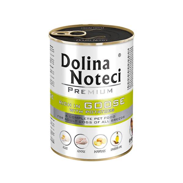 DOLINA NOTECI PIES 400g GĘŚ Z ZIEMNIAKAMI