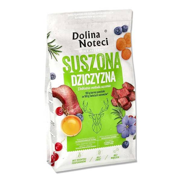 DOLINA NOTECI PIES 9kg SUSZONA DZICZYZNA