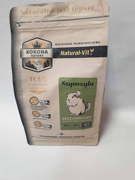 C.Mieszanka Korona Natury Szynszyla 1,6kg