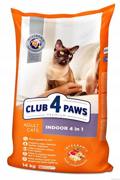 CLUB 4 PAWS KOT PREMIUM 4IN1 14kg
