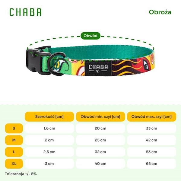 CHABA OBROŻA TAŚ.REGUL.STORY JUMBO XL