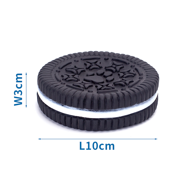 ZB.NOBLEZA PISZCZĄCE CIASTKO OREO Z WINYLU 10x3cm