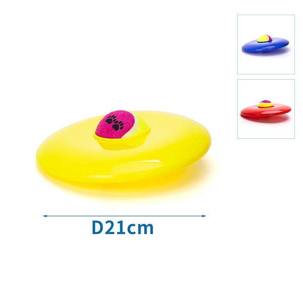 ZB.NOBLEZA FRISBEE Z PIŁKĄ TENISOWĄ 21cm