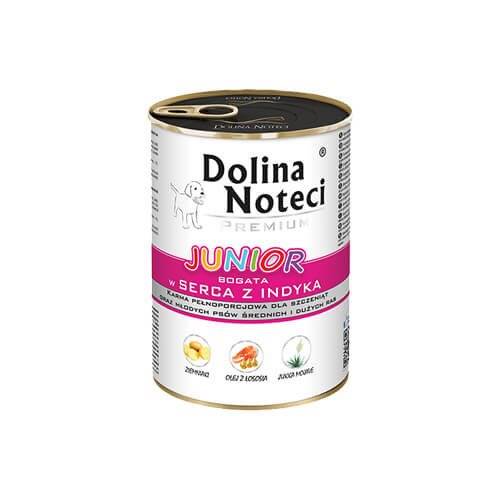 DOLINA NOTECI PIES 400g  JUNIOR SERCA INDYKA
