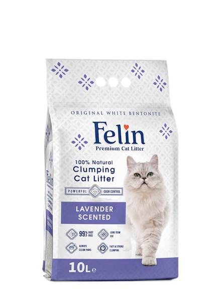 PIASEK FELIN COMPACT LAWENDA 10L (biały)