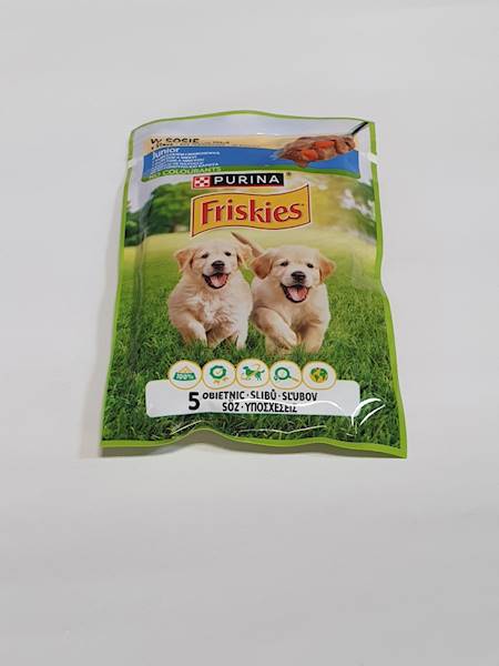 FRISKIES PIES 85g JUNIOR Kurczak i marchewka sos