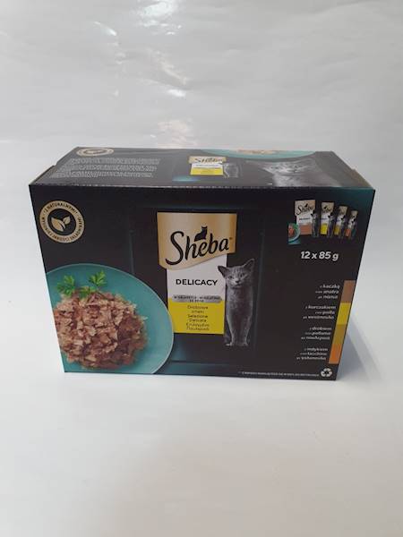 SHEBA SASZETKA 12 X 85g GALARETKA