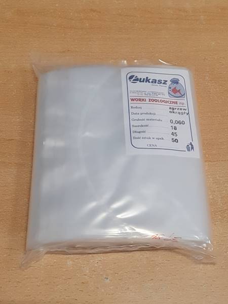 WORECZKI 18x45 (60mikr.)+gumki