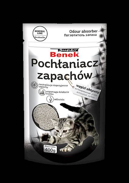 NEUTRALIZATOR WOREK 400g-WĘGIEL AKTYWNY