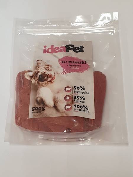 PRZYSMAK IDEA PET FILET Z JAGNIĘCINĄ 0,5kg
