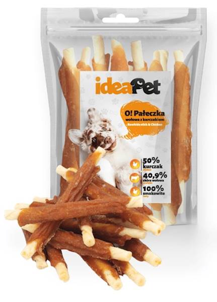 PRZYSMAK IDEA PET PATYKI OWINIĘTY KURCZAKIEM 0,5kg