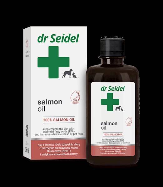 OLEJ SALMON SMAKOWITOŚĆ KARMY dr Seidel 250ml