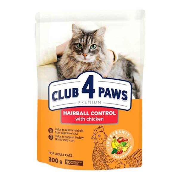 CLUB 4 PAWS 300g HAIRBALL CONTROL