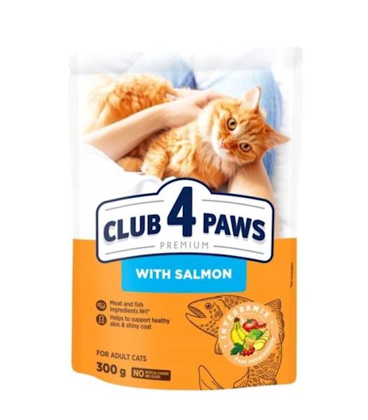 CLUB 4 PAWS 300g ŁOSOŚ