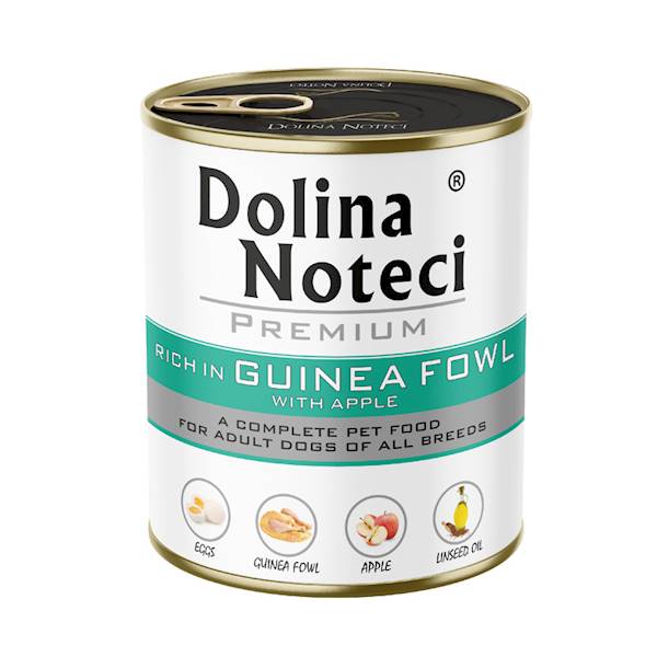 DOLINA NOTECI PIES 800g PERLICZKA Z JABŁKIEM