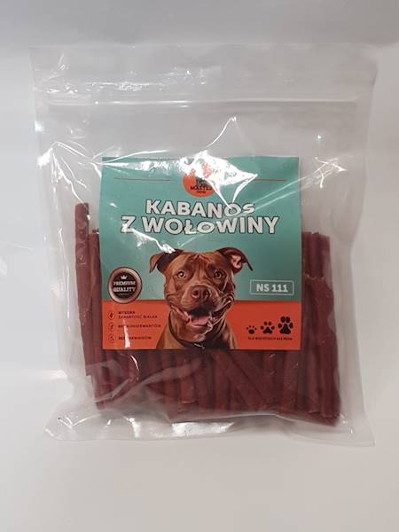 PRZYSMAK MASTER KABANOSY Z WOŁOWINĄ 0,5kg