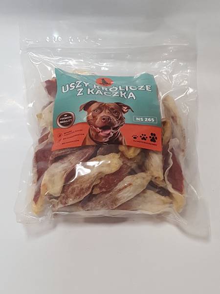 PRZYSMAK MASTER USZY KRÓLICZE Z KACZKĄ 0,5kg