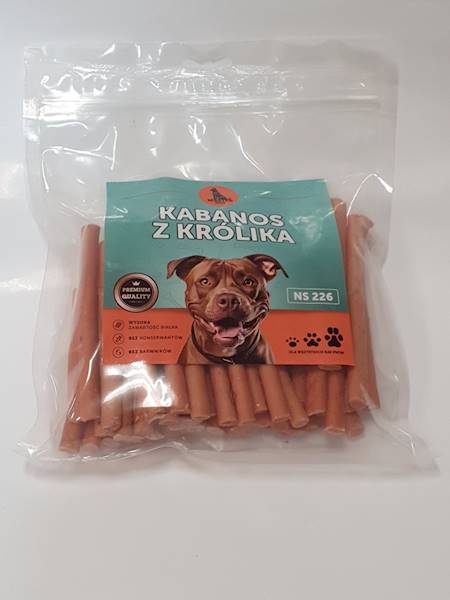 PRZYSMAK MASTER KABANOSY Z KRÓLIKIEM 0,5kg